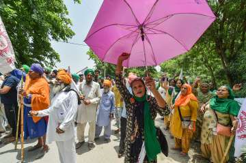 Farmers parliament protest monsoon session latest news, Farmers parliament, Farmers parliament prote