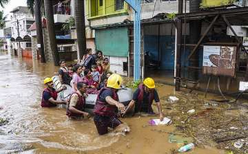 Rains wreak havoc in Maharashtra; 6,000 passengers stranded as train services hit in Konkan