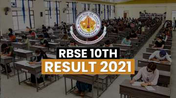 RBSE 10th result 2021 