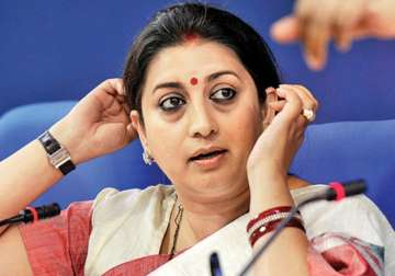 Professor held for making derogatory remarks against Smriti Irani