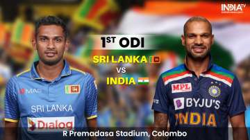 Live Score Sri Lanka vs India 1st ODI: Live Updates from Colombo