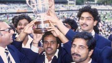 Yashpal Sharma (centre)?was the backbone of India's middle-order in the 1983 World Cup