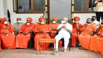 A few pontiffs have reportedly warned the saffron party of bad consequences if Yediyurappa is replaced.