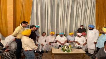 Glimpses from dinner hosted by Punjab minister?Rana Gurmit S Sodhi?with party MLAs and MPs in a show of strength for Chief Minister Amarinder Singh.