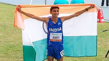 World Athletics U20 Championships: Amit Khatri wins historic silver medal in Men's 10,000m Race Walk