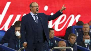 Everton manager Rafael Benitez 