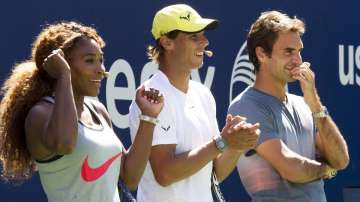Serena Williams, Rafael Nadal, Roger Federer,