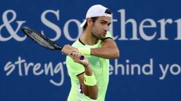 Wimbledon finalist Matteo Berrettini reaches third round in Cincinnati Masters