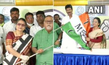 BJP leaders Biswajit Das, Manatosh Nath join trinamool congress, bjp leaders join TMC, BJP TMC, BJP 
