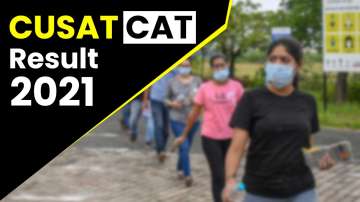 CUSAT CAT result 2021