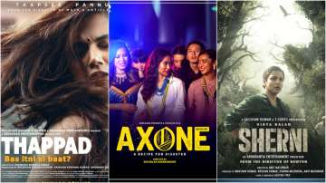 Posters of Thappad, Axone and Sherni