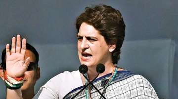 Congress leader Priyanka Gandhi 