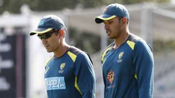 justin langer, usman khawaja, 