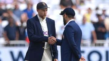 Joe Root and Virat Kohli