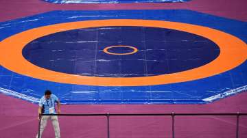 wrestling mat