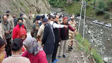 Himachal CM, Chief Minister Jairam Thakur, deployment, chopper, evacuation, landslide HIMACHAL lates