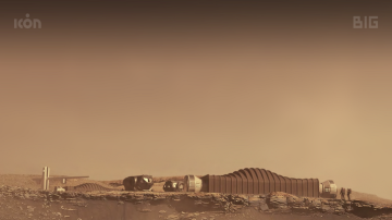 Each mission will consist of four crew members living and working in a 1,700-square-foot module 3D-printed by ICON, called Mars Dune Alpha.