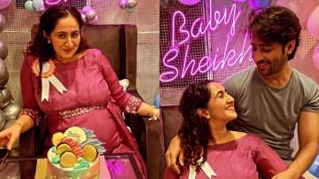 Sneak peek into Shaheer Sheikh-Ruchikaa Kapoor's dreamy baby shower