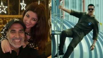 Akshay Kumar strives to impress wife Twinkle Khanna in Bell Bottom's BTS video | WATCH