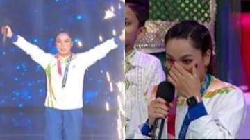 Olympic medalist Mirabai Chanu gets emotional after watching her journey