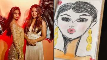 Suhana Khan creates charcoal portrait for mom Gauri Khan, latter finds it 'therapeutic'