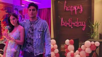 Sara Ali Khan's birthday bash is all about pink balloons, club soda, and group pictures; see inside 