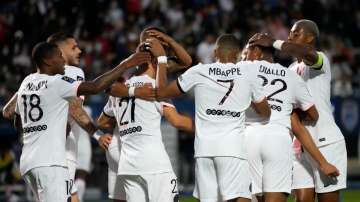 PSG start season with 2-1 win at Troyes; Lyon draw 1-1