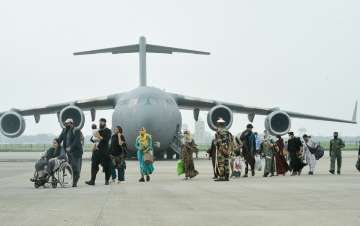 indians evacuated from kabul