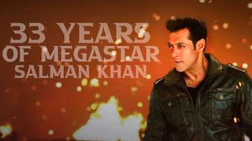 Salman Khan completes 33 years in Bollywood
