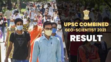 UPSC combined geo-scientist and geologist main exam result