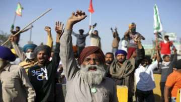 farmers protest