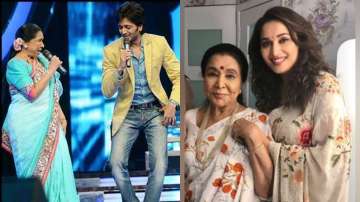 Birthday wishes pour in for Asha Bhonsle from Madhuri Dixit, Riteish Deshmukh and other celebs