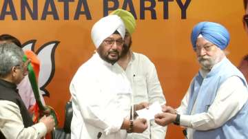 inderjeet singh,gyani zail singh,inderjeet singh joins bjp, gyani zail singh accident