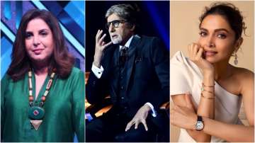 Farah Khan, Amitabh Bachchan, Deepika Padukone