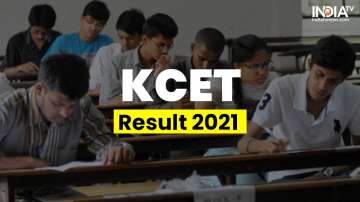 KCET result 2021