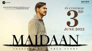 Ajay Devgn starrer 'Maidaan' to release theatrically on June 3, 2022