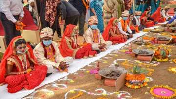 couples, COUPLES WITH disabilities, couples tie knot, Rajasthan, COVID vaccination, vaccination urge