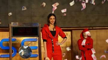 Ananya Panday at BSE for Money Heist 5 