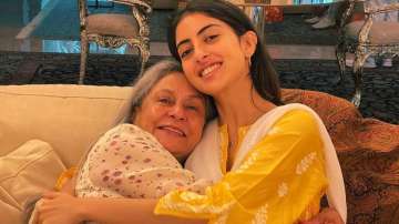 Navya Naveli Nanda shares cute pic with nani Jaya Bachchan