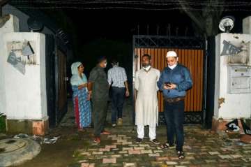 Owaisi's house vandalism case: One accused sent to police remand, 4 others to 14-day judicial custody