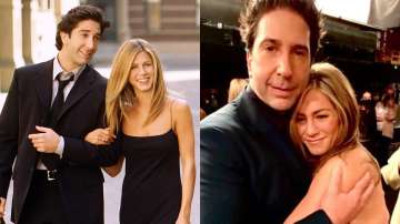 Jennifer Aniston addresses dating rumours with Friends co-star David Schwimmer as 'bizarre'