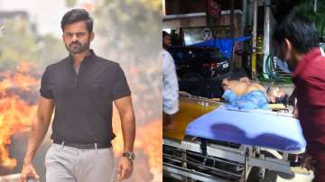  Sai Dharam Tej injured in road accident