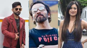 Rohit Shetty, Shweta Tiwari, Rahul Vaidya