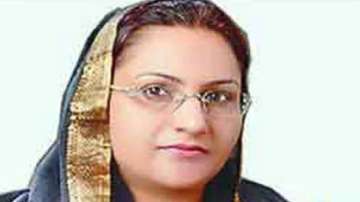 Punjab cabinet minister Razia Sultana resigns.