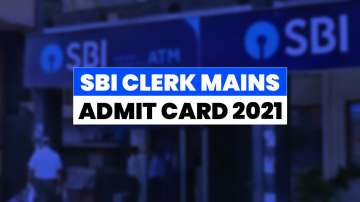 SBI Clerk Mains exam 2021 