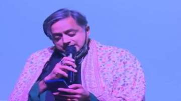 WATCH: Shashi Tharoor sings Ek Ajnabi Haseena se... Seen yet???