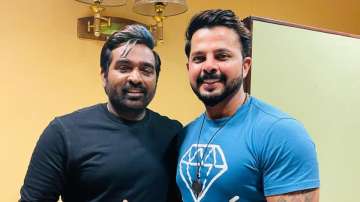 Sreesanth shares pictures with actor Vijay Sethupathi; fans ask if the two are collaborating 
