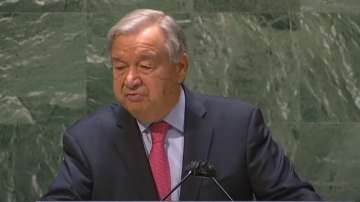 We are on edge of an abyss and moving in the wrong direction. Our world has never been more threatened or divided, says UN Secretary-General Antonio Guterres.