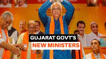 Gujarat govt new ministers, gujarat new ministers, cabinet ministers gujarat full list, gujarat cabi