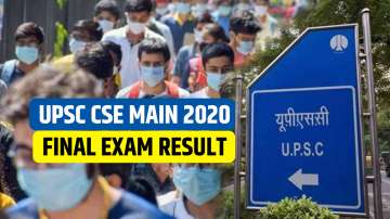 UPSC CSE Main 2020 Final Exam Result released 
